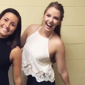 Tobi White Lace Halter Top